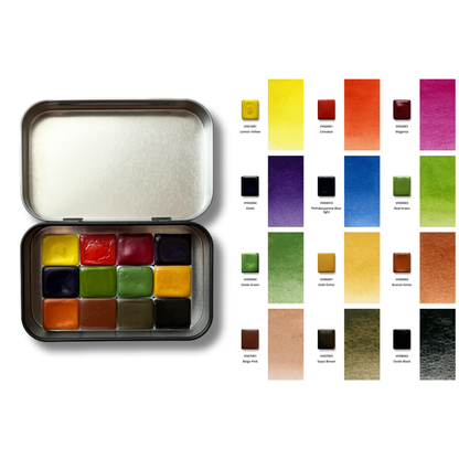 Watercolor Paints – Honey Edition – Spring – (12 colors with box) H9