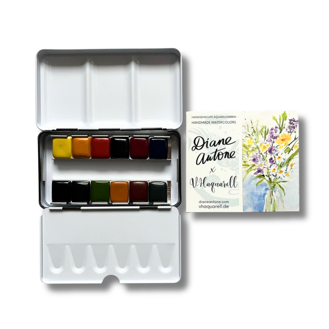 Handgemachte Aquarellfarben - Artist Selection - Honig - Diane Antone - AS1