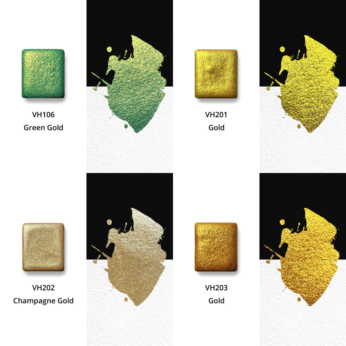 Metallic Watercolor Edition (20 colors without box) M25