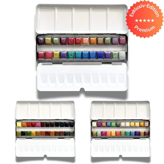 VHSS03 - VHaquarell Farbzauber Exklusiv-Edition Premium-Bundle mit 72 Farben