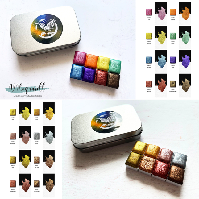 Prism Dreams Collection – Metallicfarben Edition (16 Farben) VHSS08