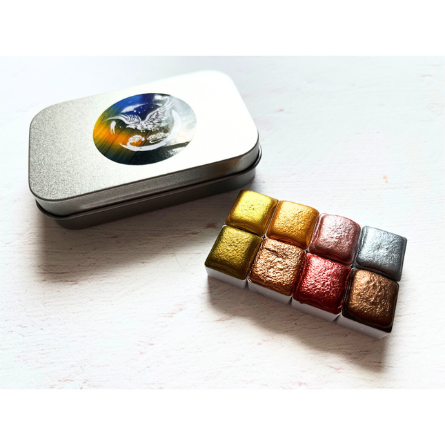 Aurum Collection – Exklusive Metallic-Edition (8 Farben mit Box) M17