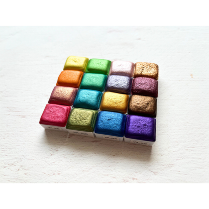 Watercolor Paints – Metallic Edition (16 colors without box) M24