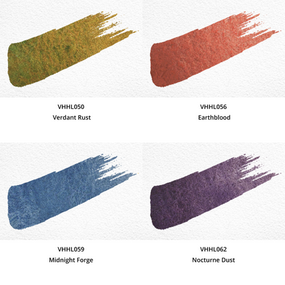 Watercolor Paints - Honey - Limited Edition (12 colors with box) L7