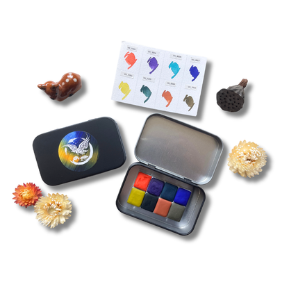 Aquarellfarben – Starter Edition (8 Farben mit Box) S4