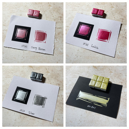 Aquarellfarben – Metallic Edition (36 Farben ohne Box) M27