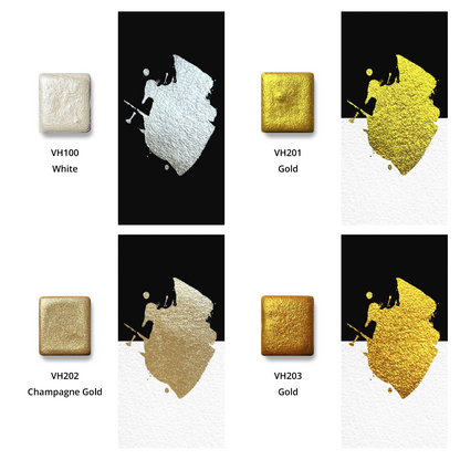 Watercolor Paints – Metallic Collector's Edition (12 colors) PE4