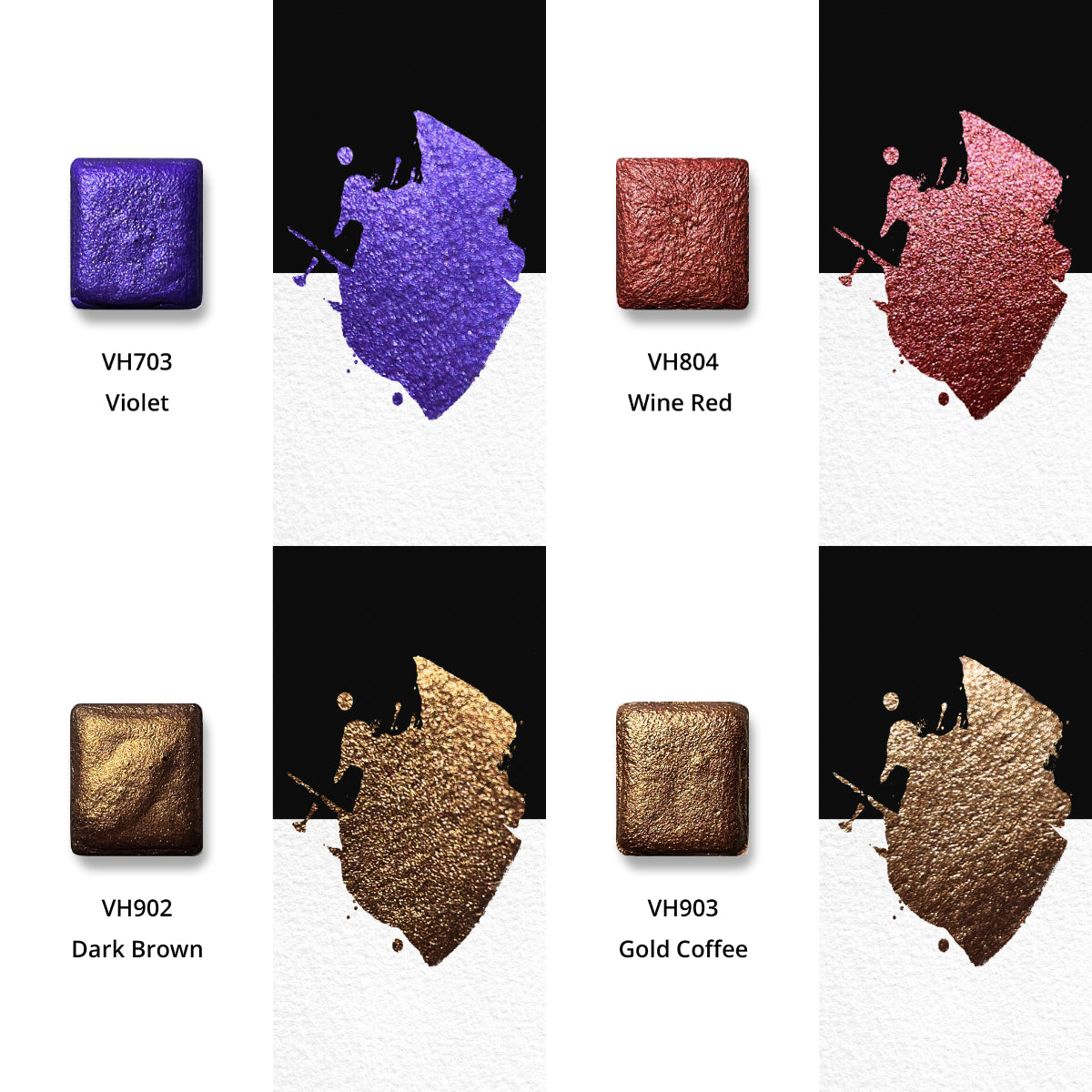 Metallic Watercolor Edition (20 colors without box) M25