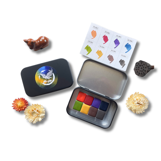 Aquarellfarben – Starter Edition (8 Farben mit Box) S5