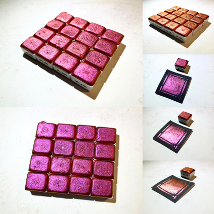 Aquarellfarben – Chamäleon Edition (12 Farben mit Box) C1