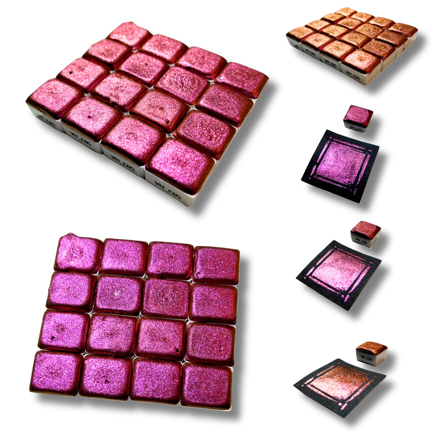 Chamäleon - Rosa<>Orange - VHC05