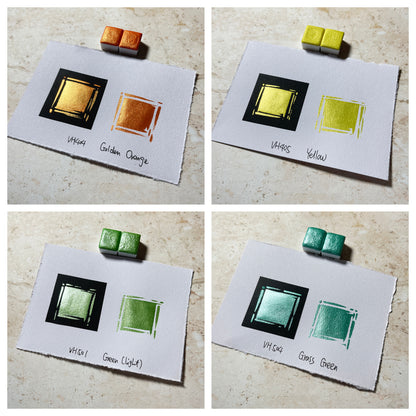 Aquarellfarben – Metallic Edition (36 Farben ohne Box) M39
