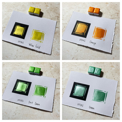 Aquarellfarben – Metallic Edition (36 Farben ohne Box) M27