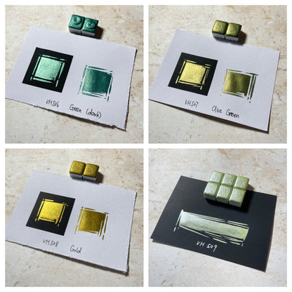 Aquarellfarben – Metallic Edition (36 Farben ohne Box) M27