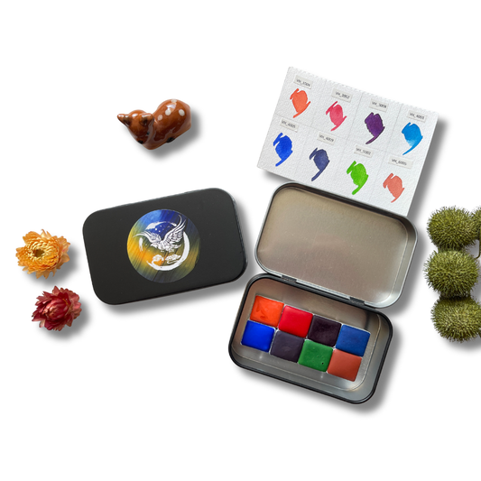 Aquarellfarben – Starter Edition (8 Farben mit Box) S7