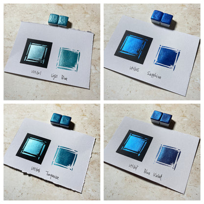 Aquarellfarben – Metallic Edition (36 Farben ohne Box) M27