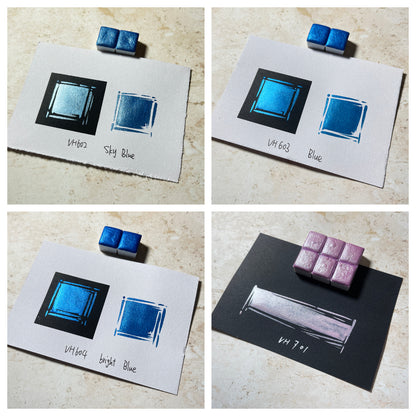 Aquarellfarben – Metallic Edition (36 Farben ohne Box) M39