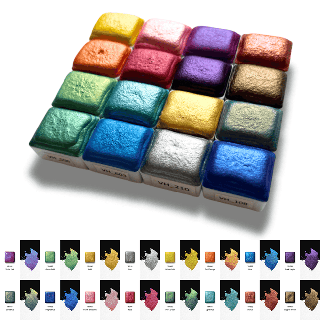 Dreamlight Symphony – Metallic Watercolor Edition (16 colors) M23
