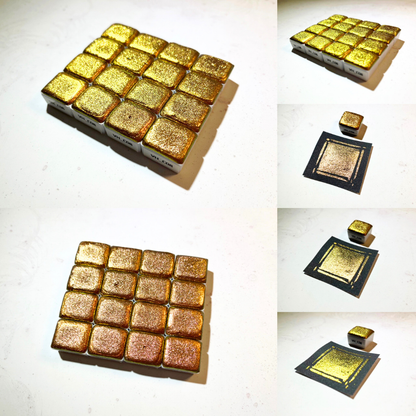 Aquarellfarben – Chamäleon Edition (12 Farben mit Box) C1