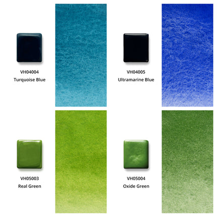 Aquarellfarben - Honig - 12er Set mit B1 Box - H1