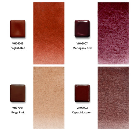 Watercolor paints - Honey - 16-piece autumn set without box - H5