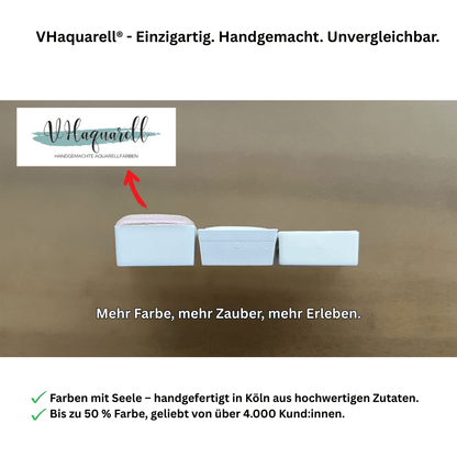 Handmade Watercolor Paints - Metallic - Green - VH505