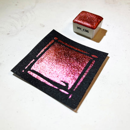Watercolor Paints - Chameleon - Pink&lt;&gt;Gold Orange - VHC06