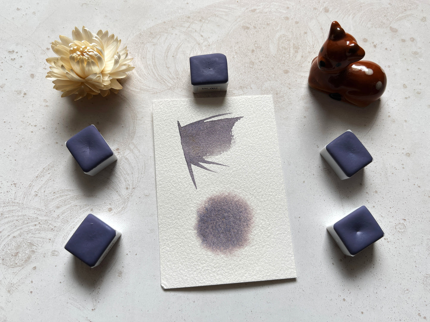 Aquarellfarben – Limitierte Edition (8 Farben mit Box) L1