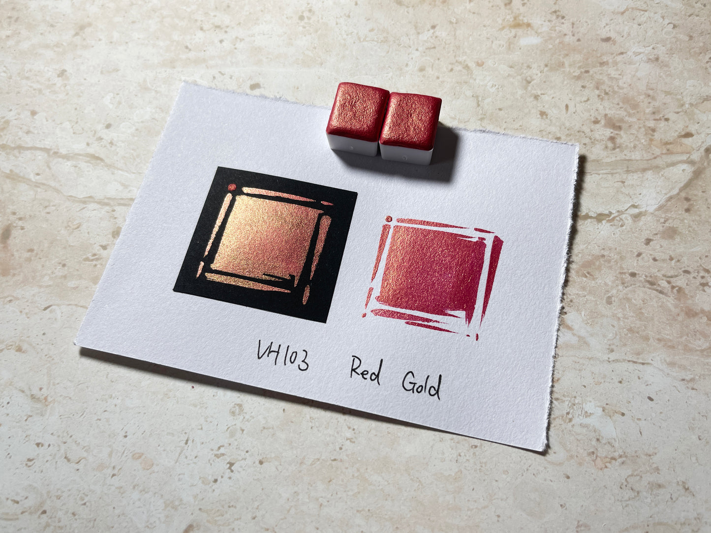 Watercolor Paints – Metallic Edition (8 colors with box) M10