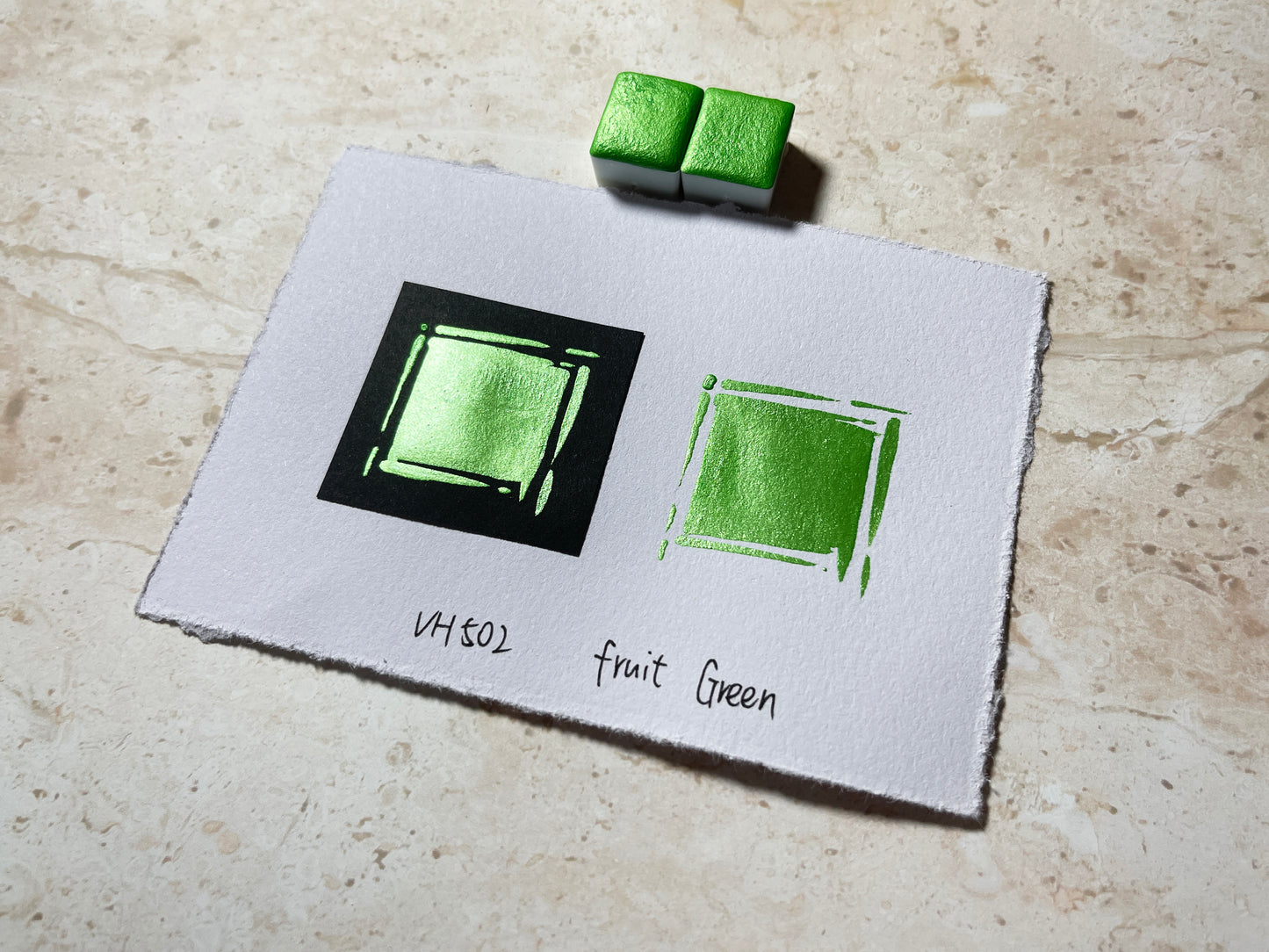 Aquarellfarben – Metallic Edition (8 Farben mit Box) M7