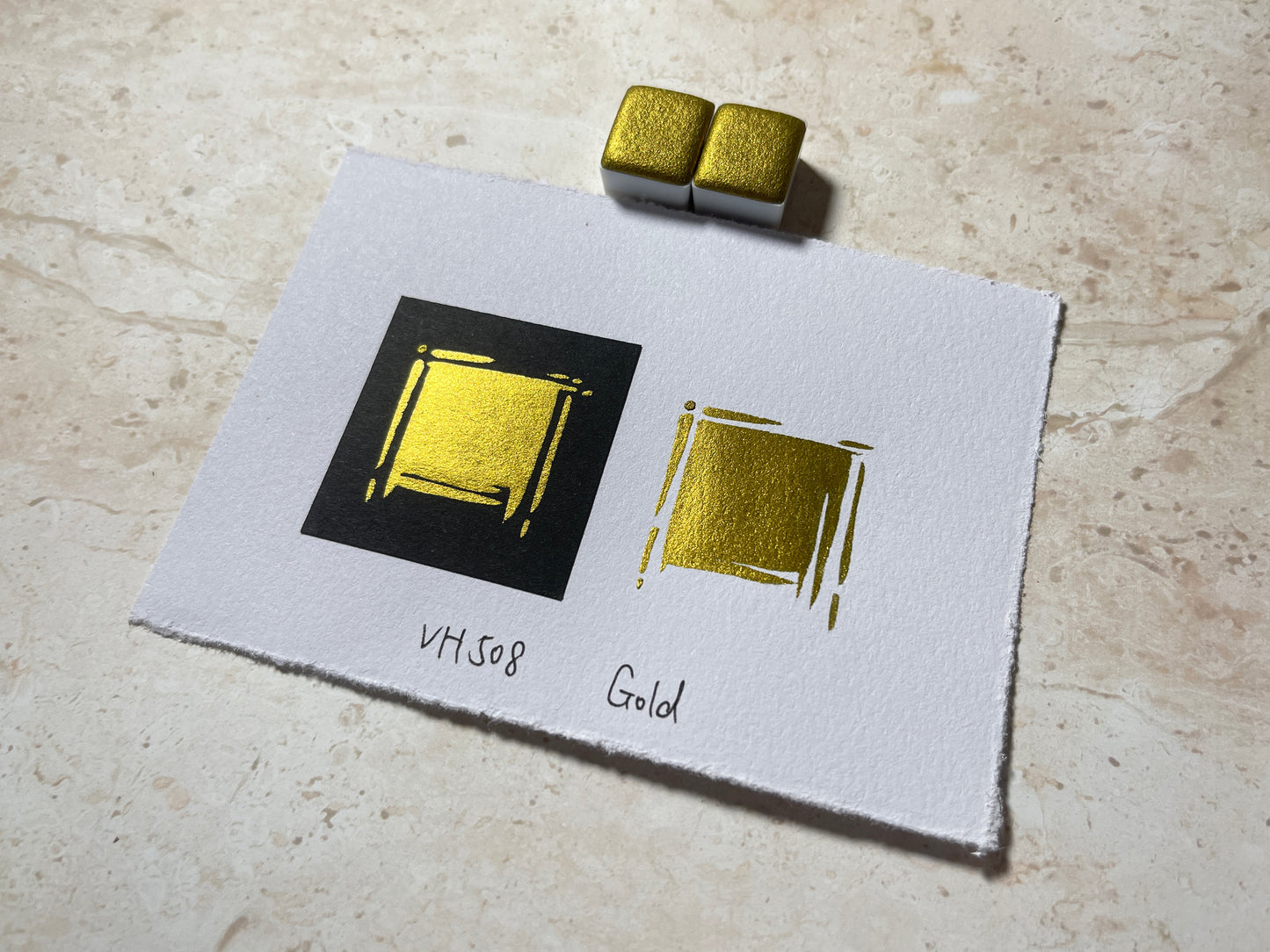 Aquarellfarben – Metallic Edition (8 Farben mit Box) M5