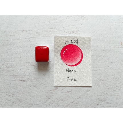 Watercolor Paints - Neon - Pink - VHN04