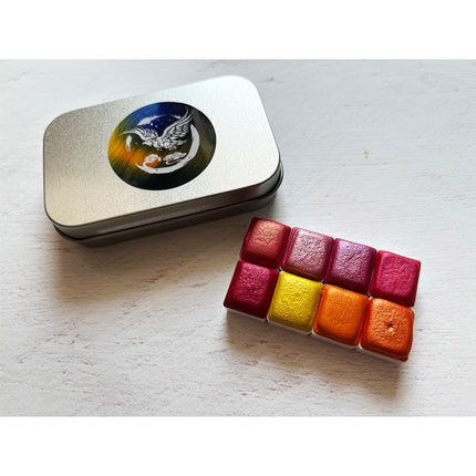 Aquarellfarben - Metallic Set - 8er mit Box - M20