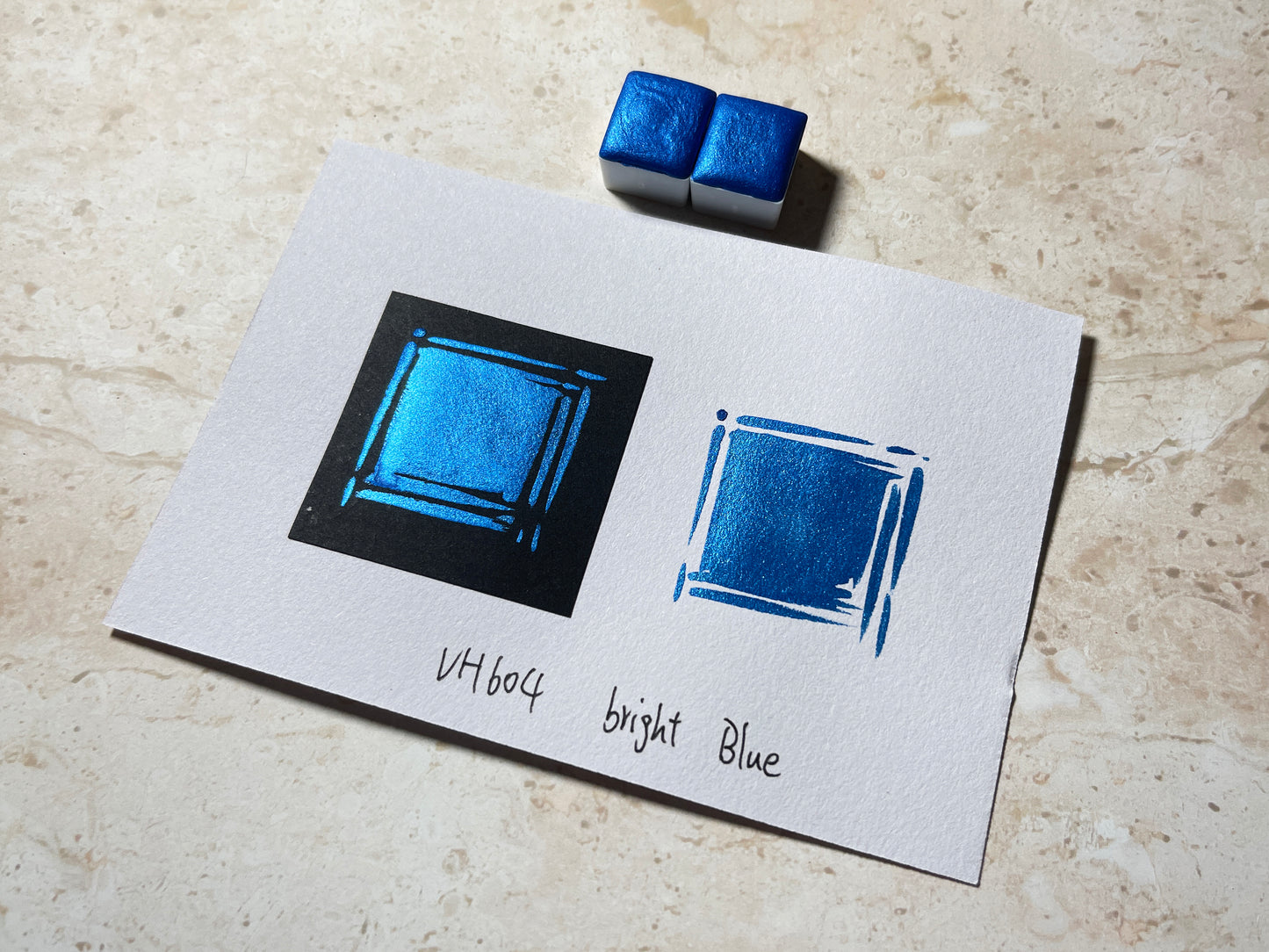 Aquarellfarben – Metallic Edition (8 Farben mit Box) M7