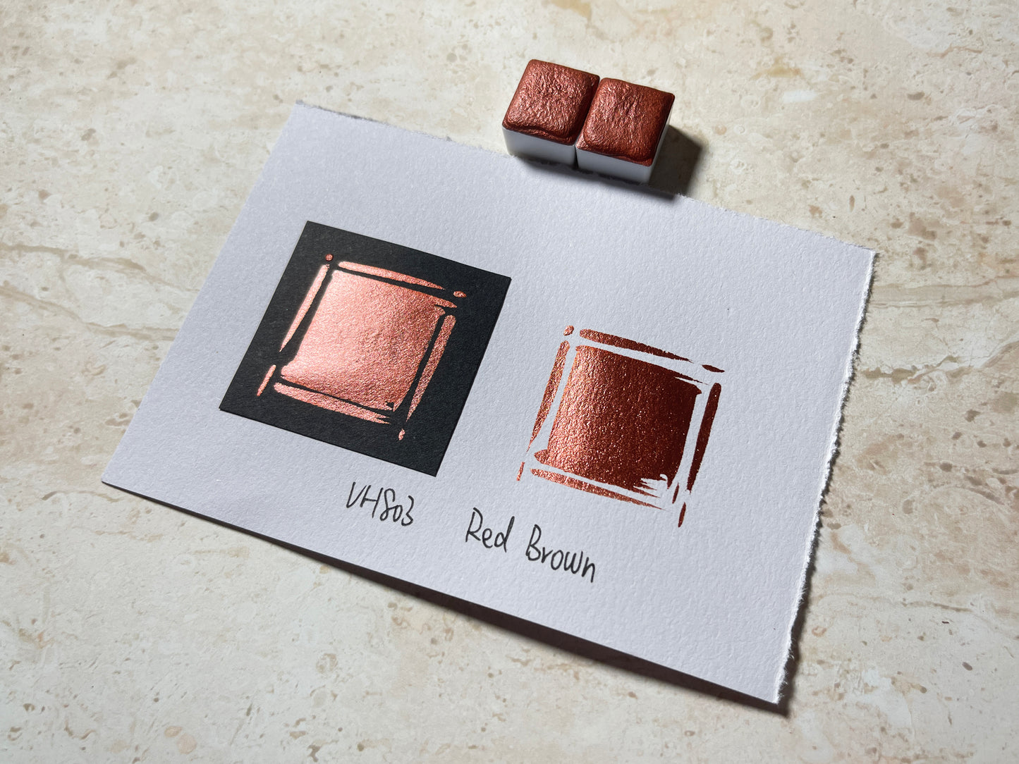 Aquarellfarben – Metallic Edition (8 Farben mit Box) M5