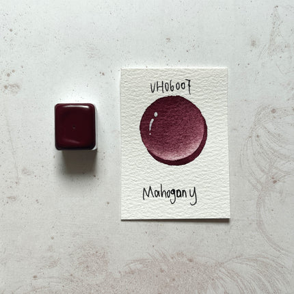 Aquarellfarben - Honig - Mahagoni Rot - VH06007
