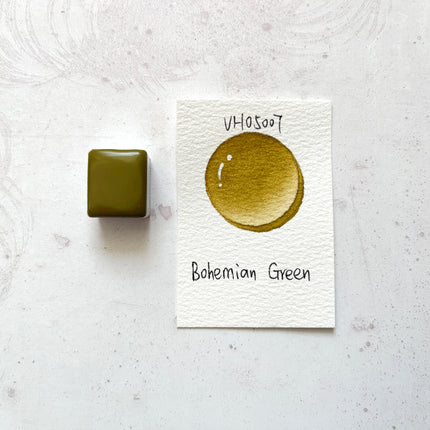 Watercolor paints - Honey - Bohemian Green - VH05007