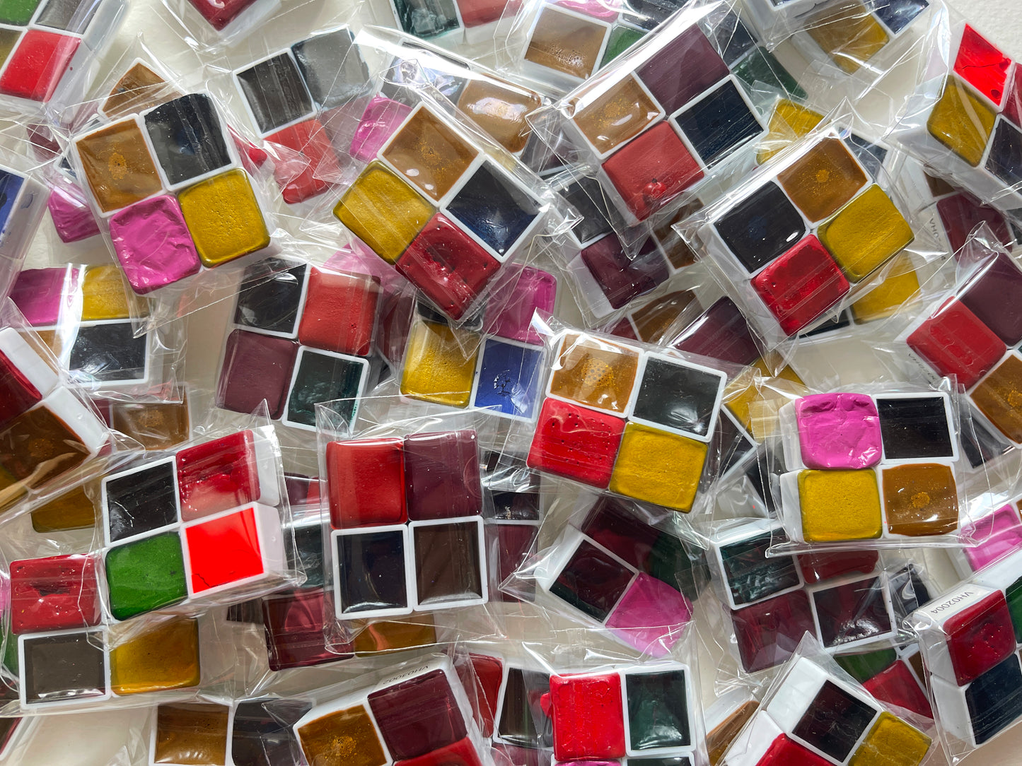 Aquarellfarben - Honig - Probierset - 4er - P4