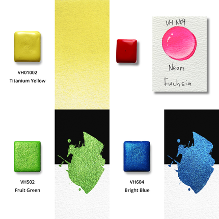 Mini Starter Set – Artistic Taster Edition (4 paint pots) VHSP01