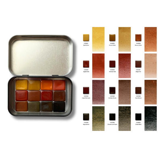 Summer Glow – Honey Watercolor Edition (12 colors with box) H10