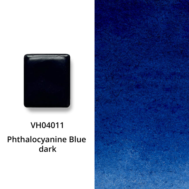 Aquarellfarben - Honig - Phthalocyaninblau dunkel - VH04011