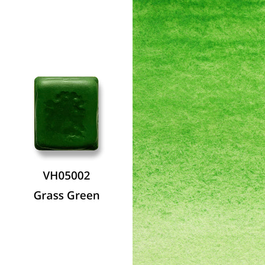Watercolor Paints - Honey - Grass Green - VH05002