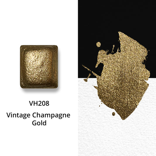 Watercolor Paints - Metallic - Vintage Champagne Gold - VH208