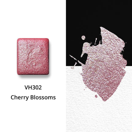 Aquarellfarben - Metallic - Kirschblüten - VH302