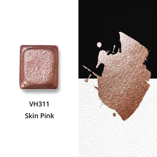Watercolor Paints - Metallic - Skin Tone Pink - VH311