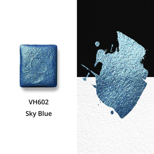 Watercolor Paints - Metallic - Sky Blue - VH602