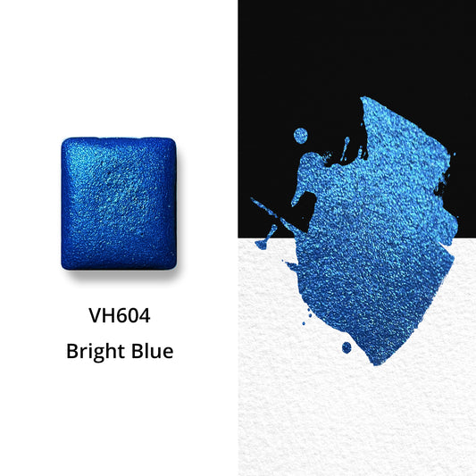 Watercolor Paints - Metallic - Pure Blue - VH604