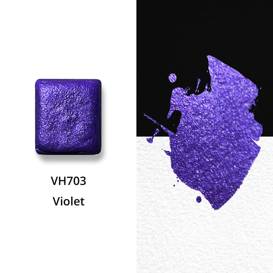Watercolor Paints - Metallic - Violet - VH703