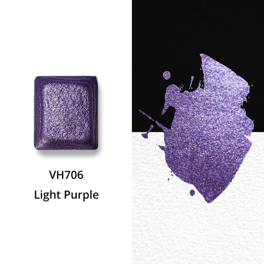 Watercolor Paints - Metallic - Light Purple - VH706