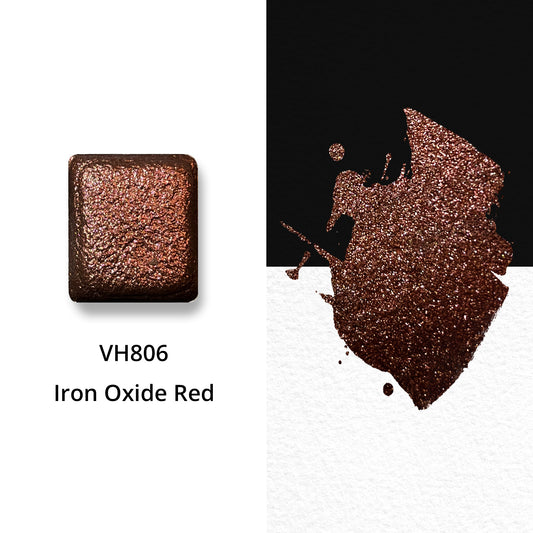 Watercolor Paints - Metallic - Iron Oxide Red - VH806